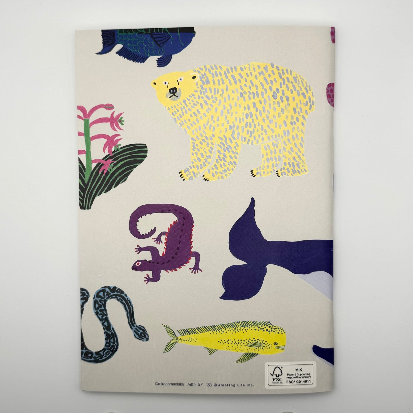 Mirocomachiko A5 Notebook: Animals