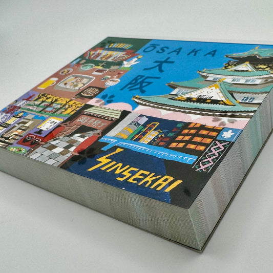Hyogensha Block Memo Pad – Osaka