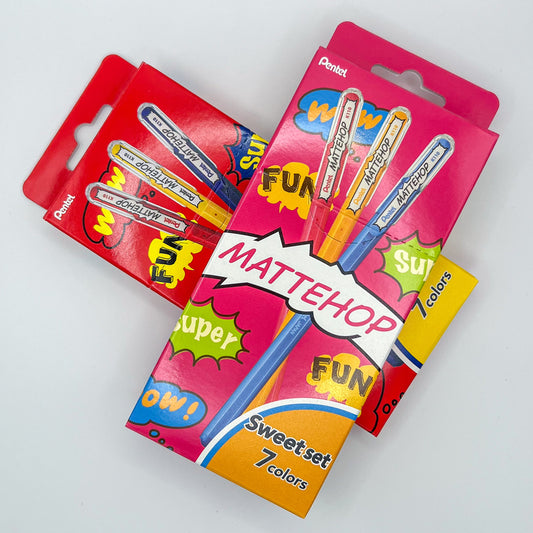 Pentel Mattehop Gel Pen Set