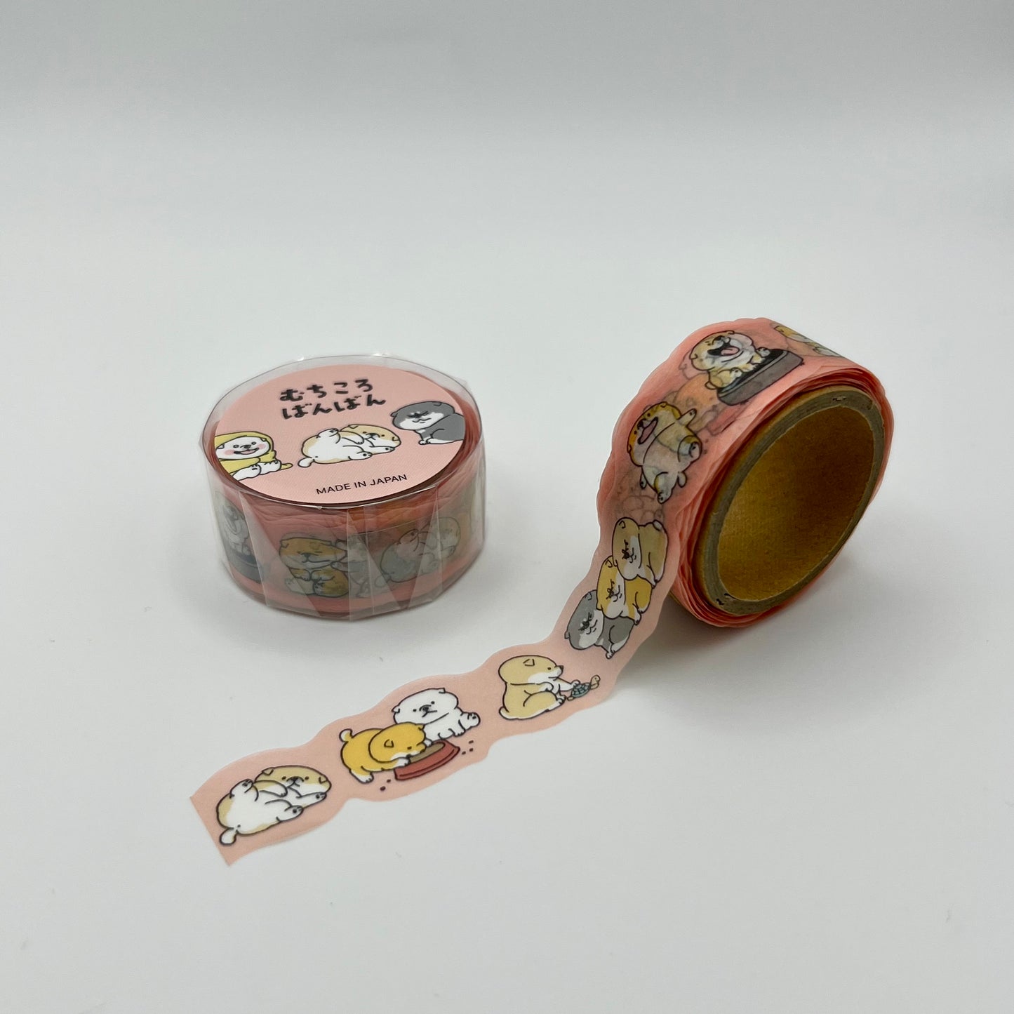 Mind Wave Washi Tape: Peach Puppies