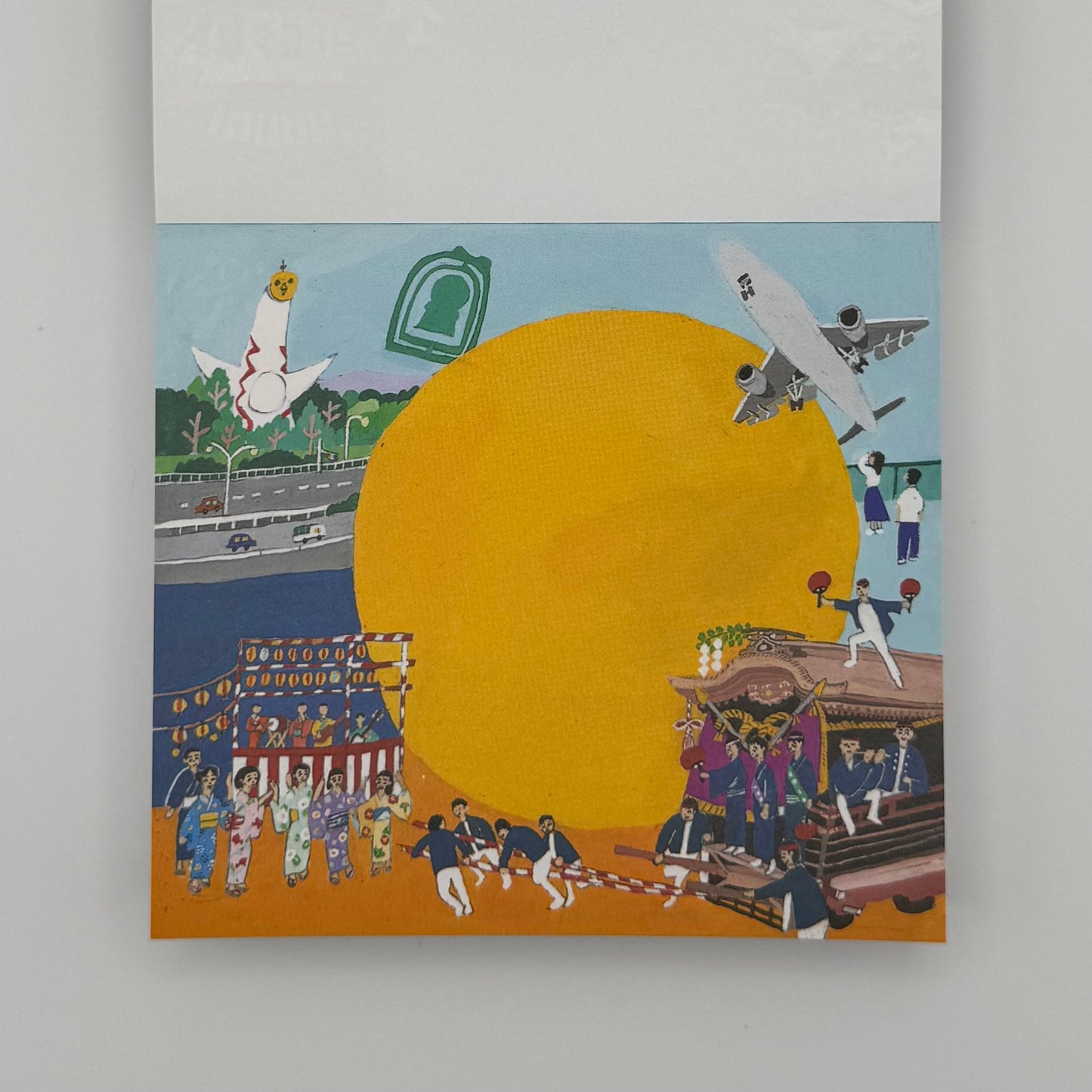 Hyogensha Block Memo Pad – Osaka