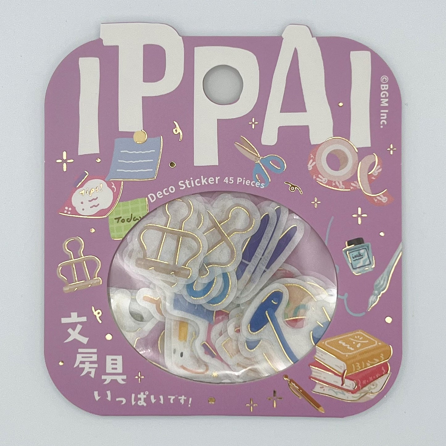 BGM Ippai Flake Stickers (various designs)