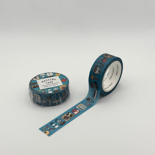 World Craft Washi Tape Retro (various designs)