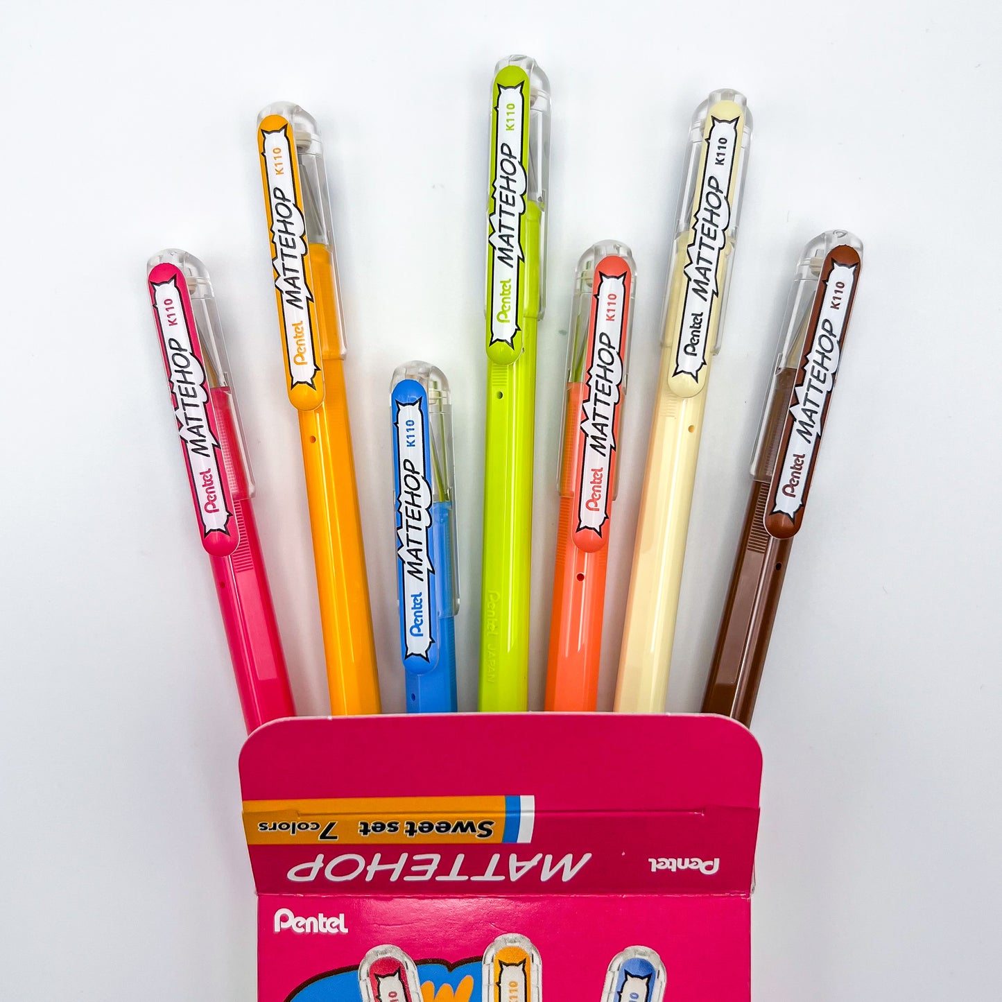 Pentel Mattehop Gel Pen Set