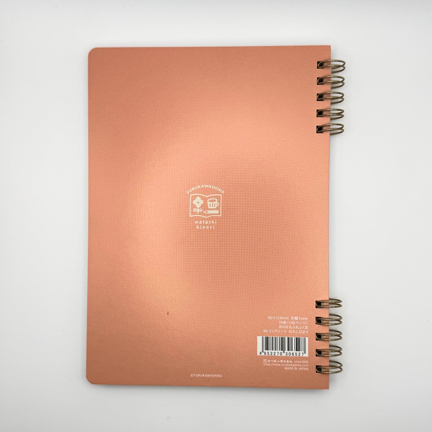 Furukawa Shiko Watashi Biyori B6 Ring Notebook