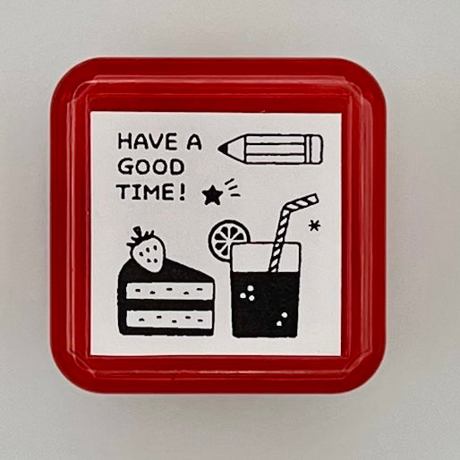 Hello Small Things x Sanby Self Inking Stamps: Have a Good Time!