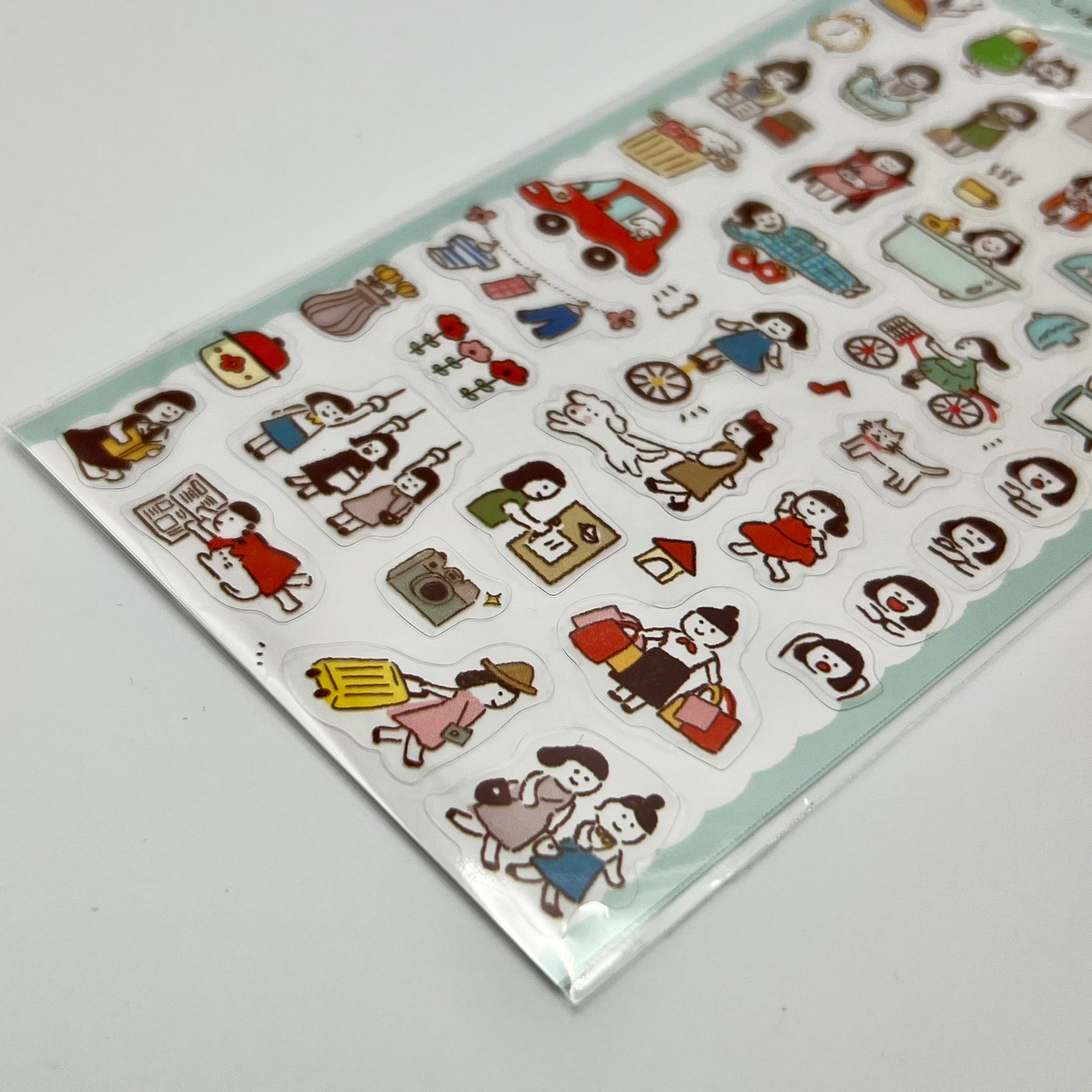 Furukawa Shiko Watashi-Biyori Daily Sticker Sheet: Daily Life