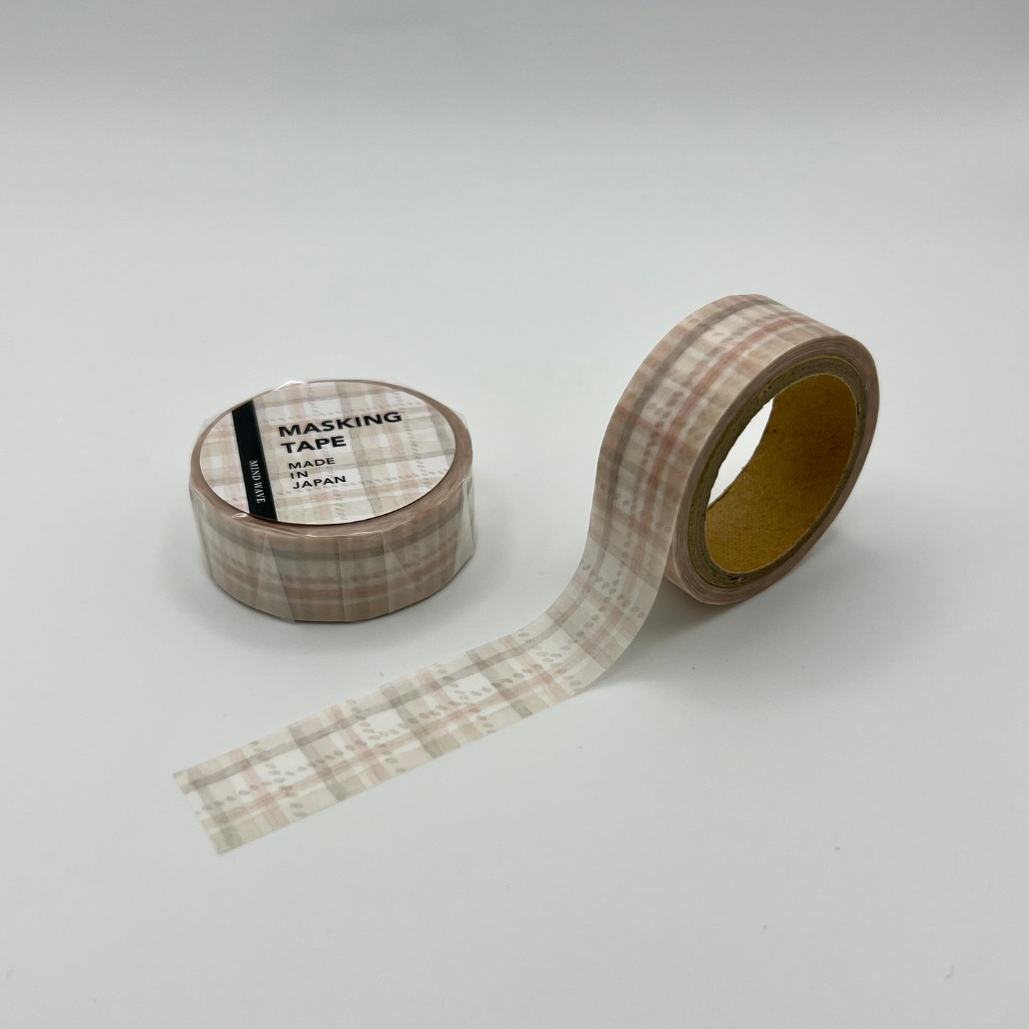Mind Wave Pattern Washi Tape: Tartan