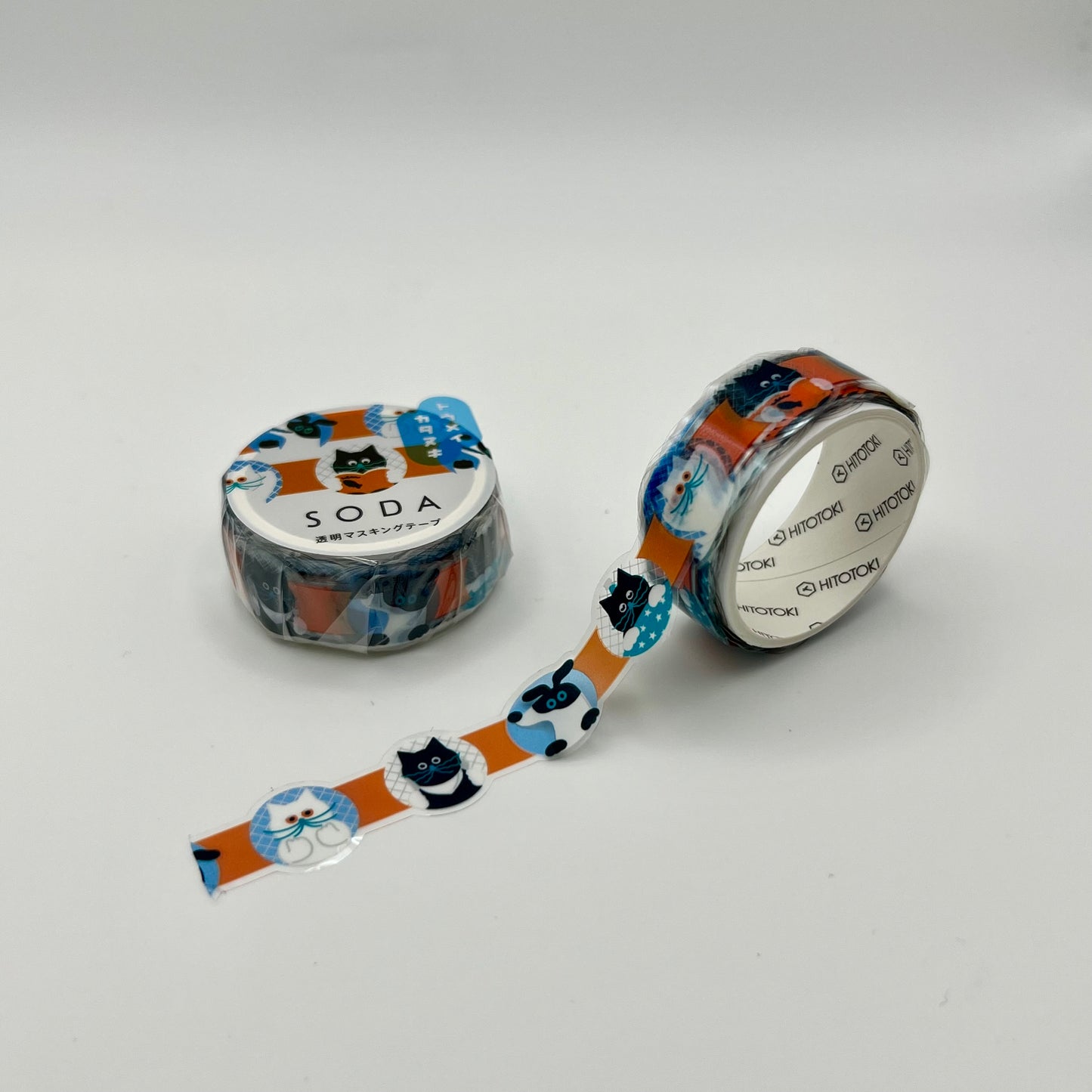 Hitotoki Kingjim SODA Washi Tape: Pet Portraits