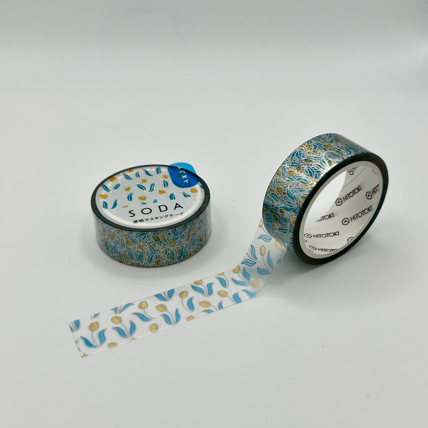 Hitotoki Kingjim SODA Washi Tape: Tulips