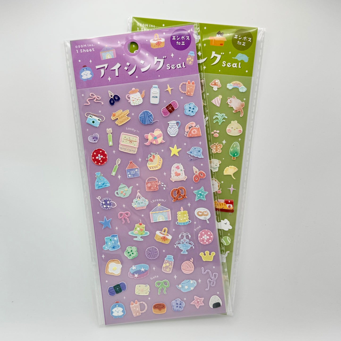 BGM Icing Sticker Sheet (various designs)