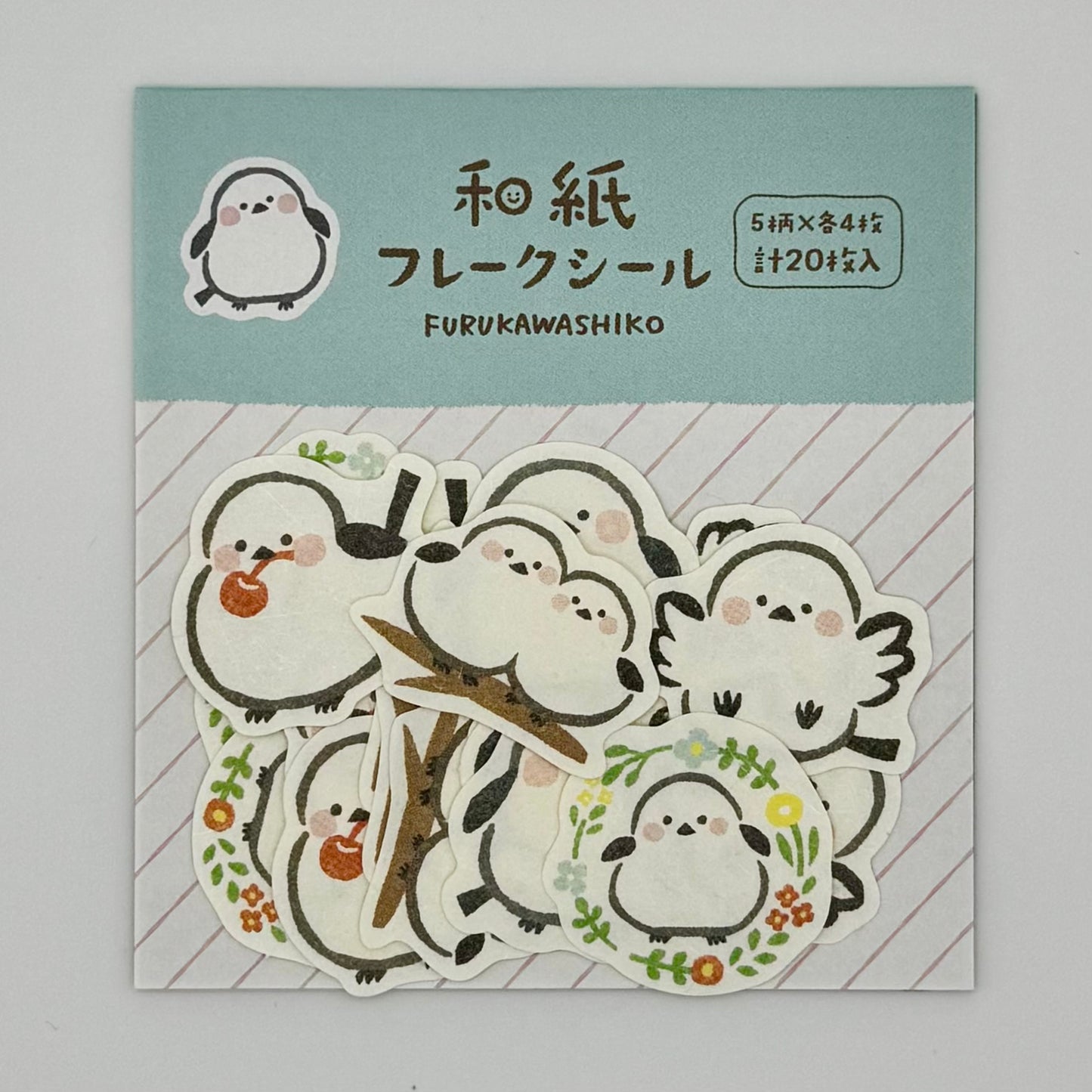 Furukawa Shiko Flake Sticker (various designs)