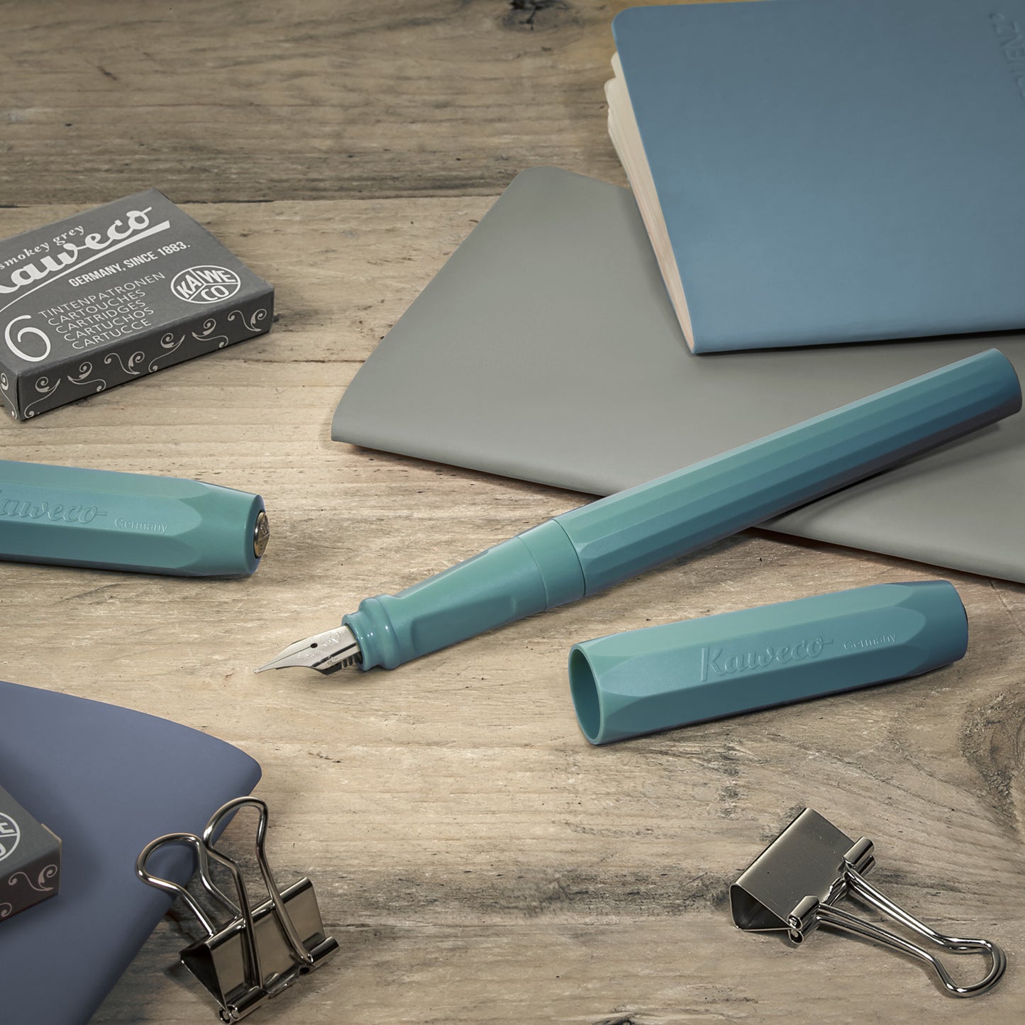 Kaweco Perkeo Fountain Pen: Breezy Teal