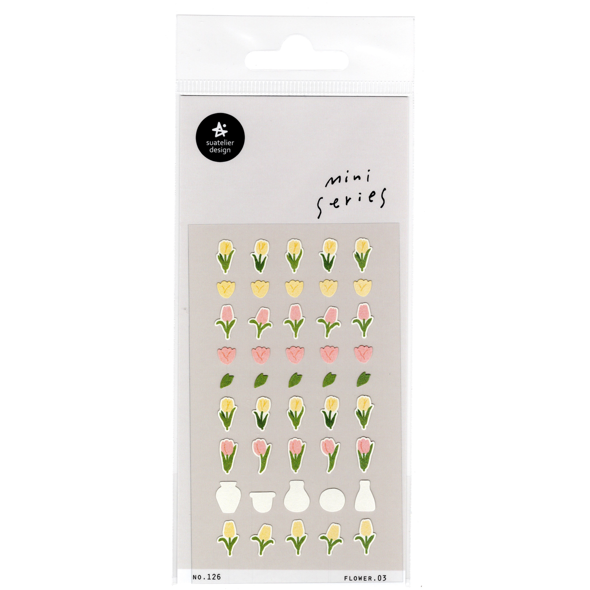 Suatelier Sticker Sheets Mini Series: Flower.03 (126)