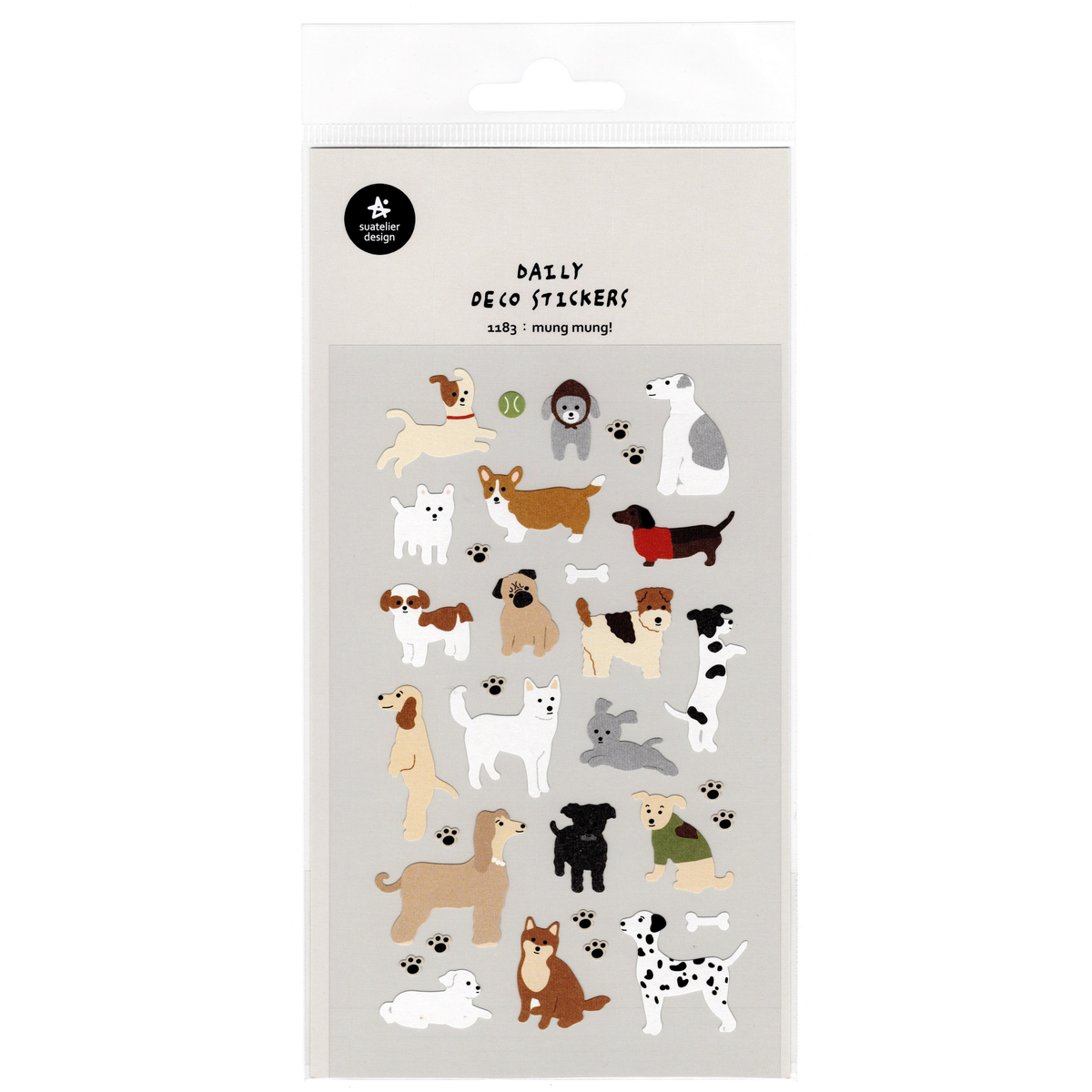Suatelier Sticker Sheet: Mung Mung (1183)
