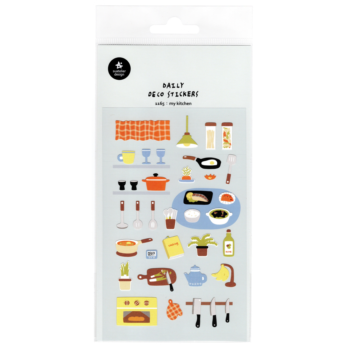 Suatelier Sticker Sheet: My Kitchen (1165)