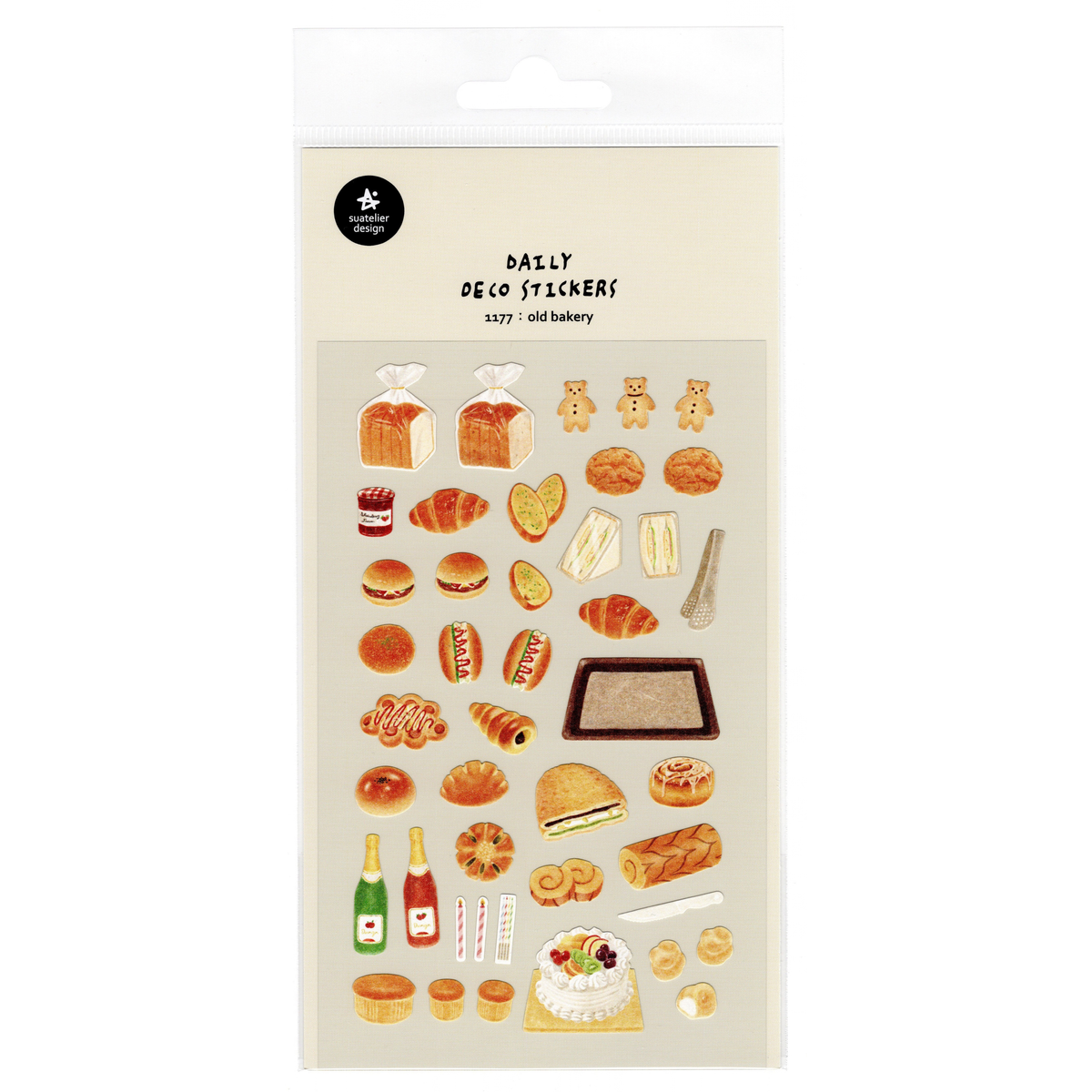 Suatelier Sticker Sheet: Old Bakery (1177)
