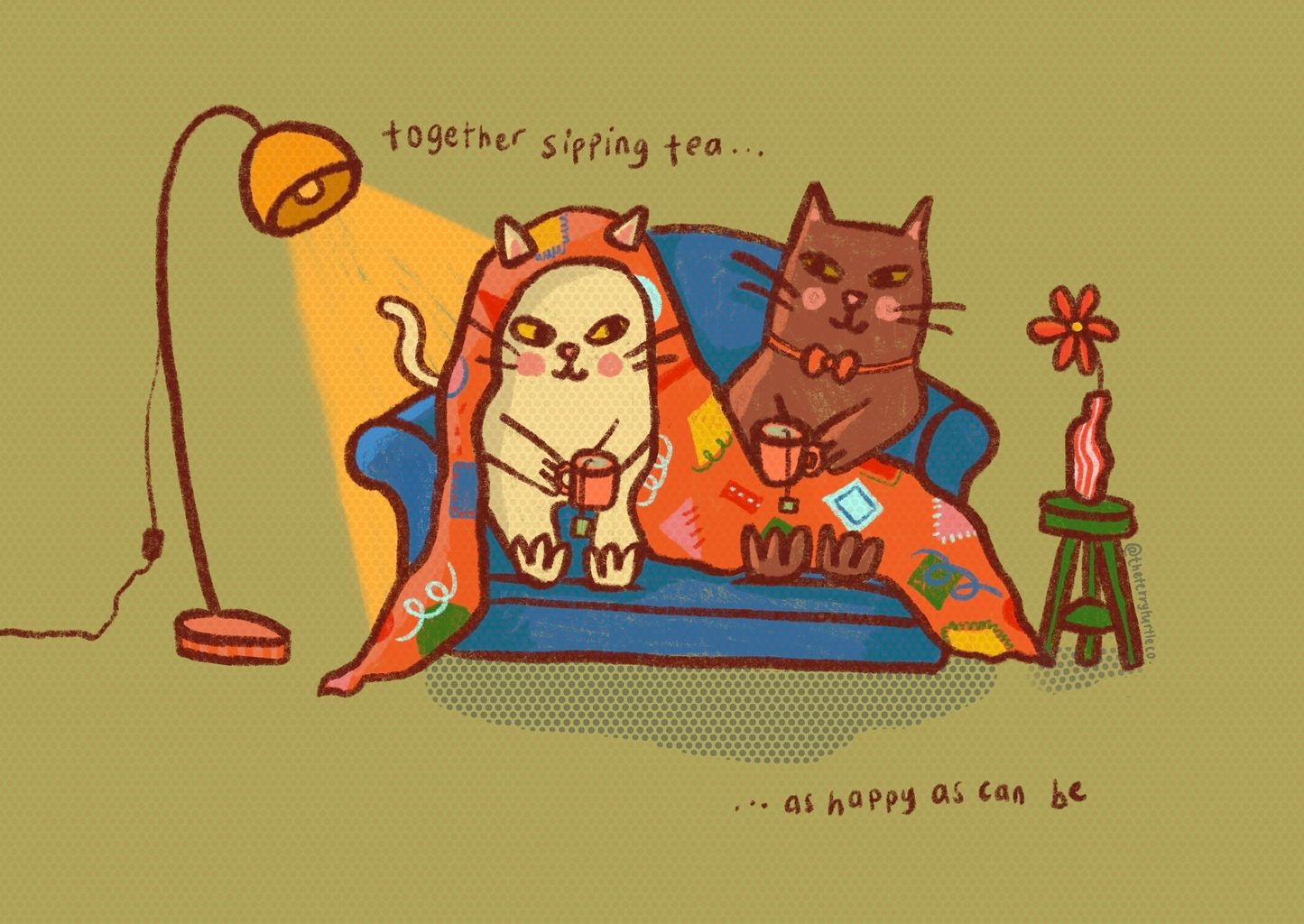 Together Sipping Tea