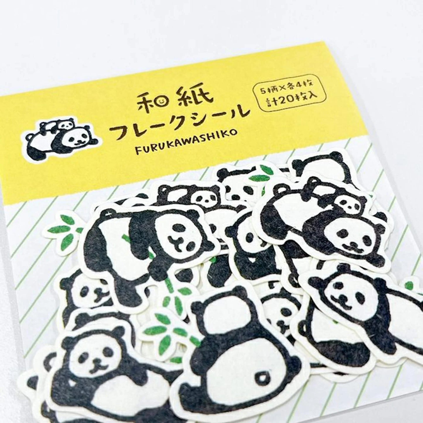 Furukawa Shiko Flake Sticker (Panda)