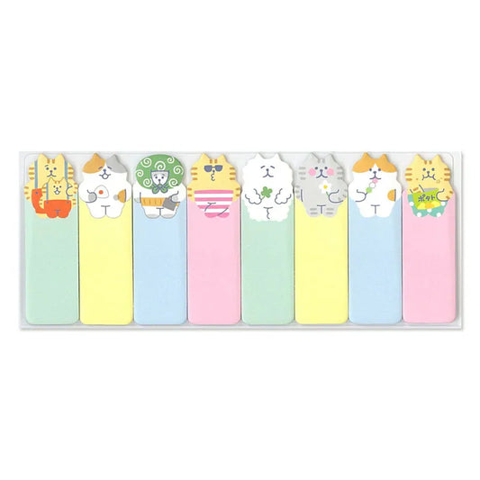 Mind Wave Sticky Marker: Gorogoro Nyansuke Series (Soft White)