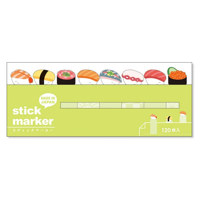 Mind Wave Sticky Marker: Japanese Series (Sushi)