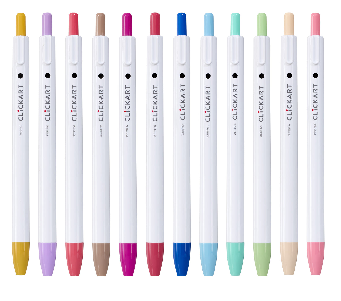 Zebra: ClickArt Water-Based Marker (12 Pack)