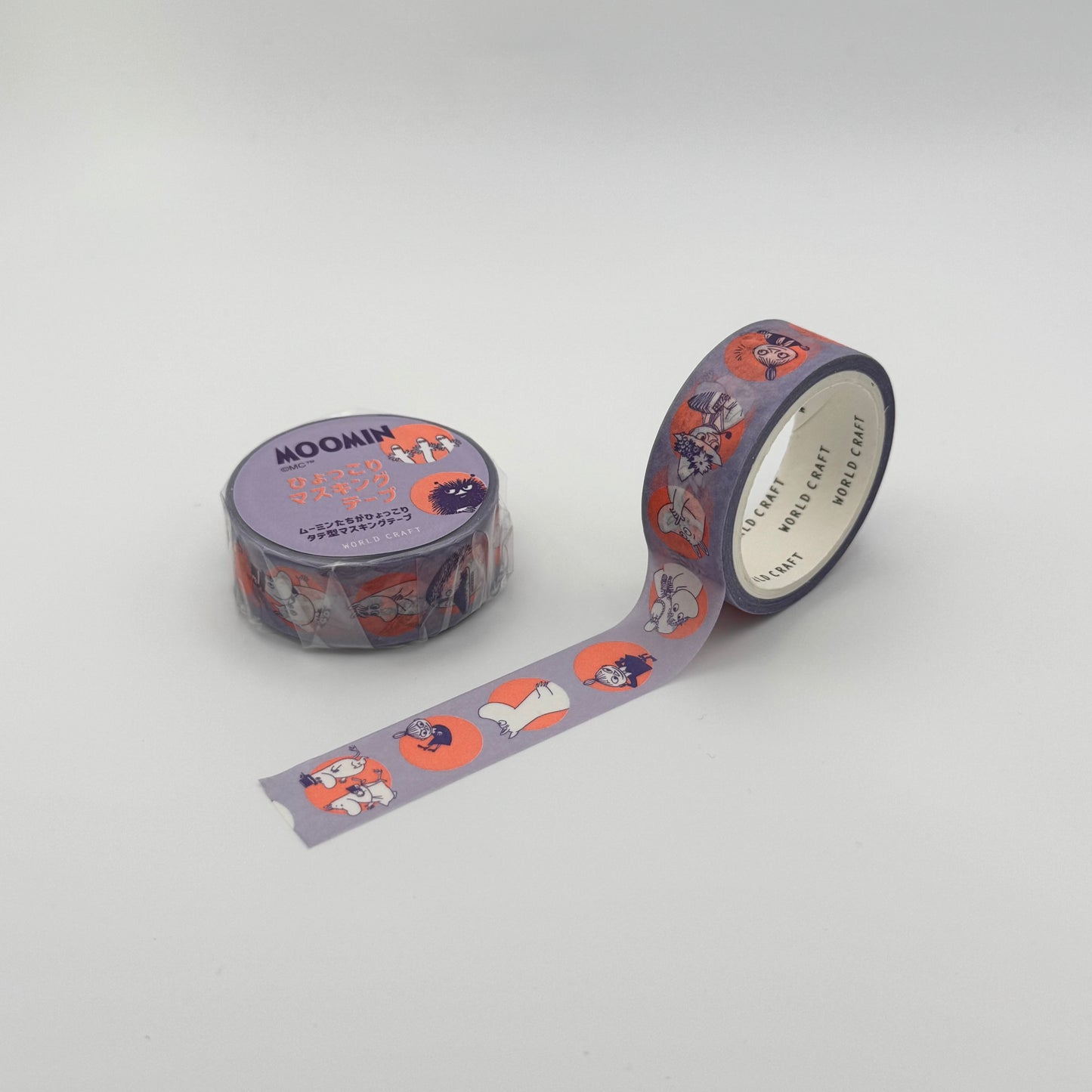 World Craft Washi Tape: Moomin Maru Purple