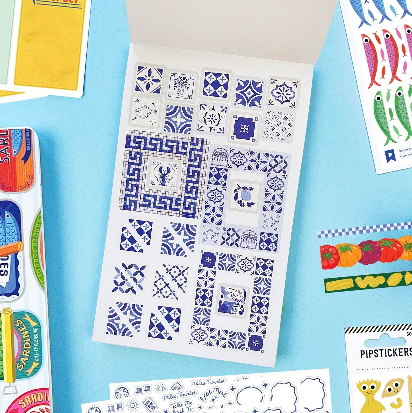 Pipsticks: La Dolce Vita Junk Journal Sticker Book Volume 5