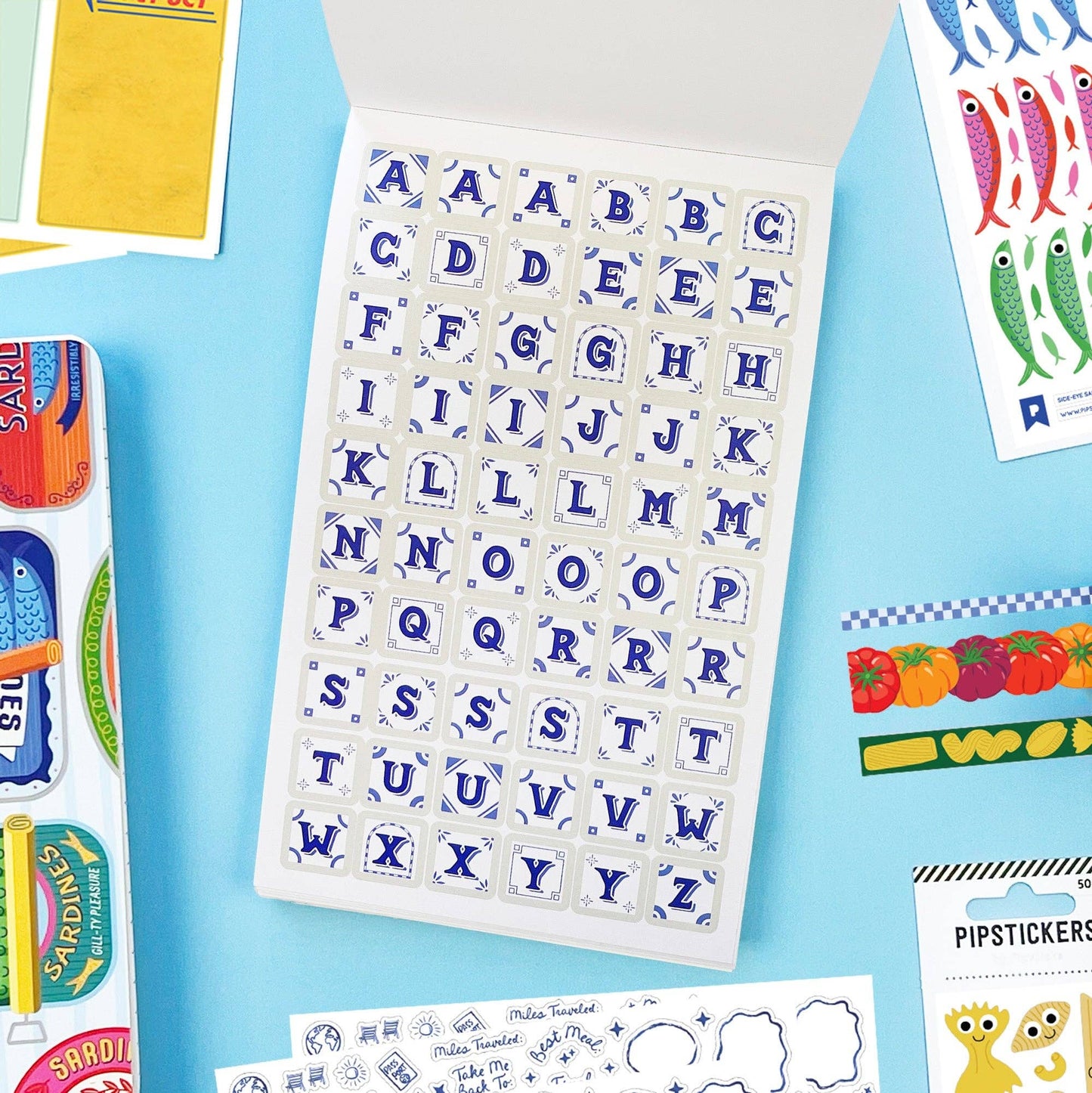 Pipsticks: La Dolce Vita Junk Journal Sticker Book Volume 5