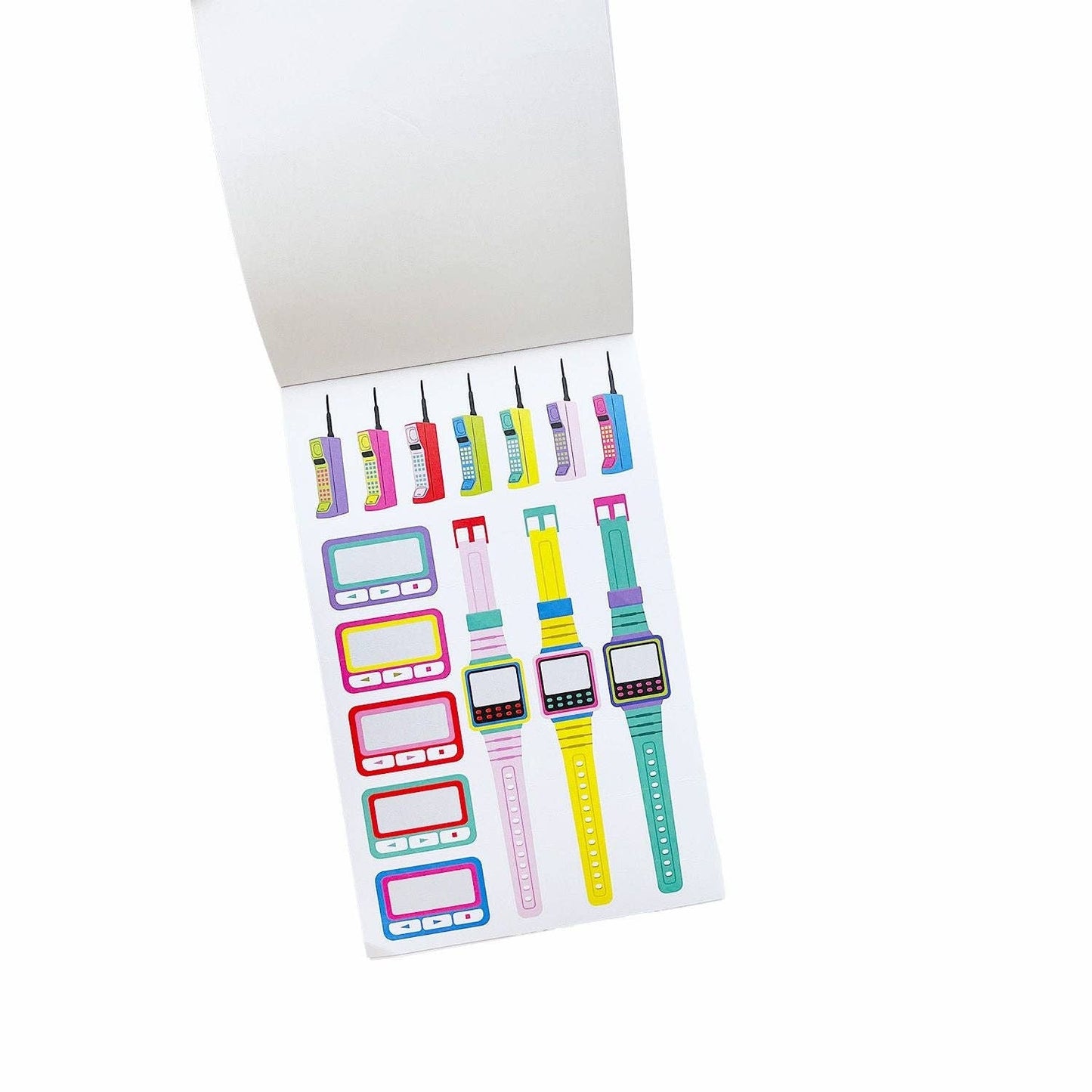 Pipsticks: 80's Planner Sticker Pad
