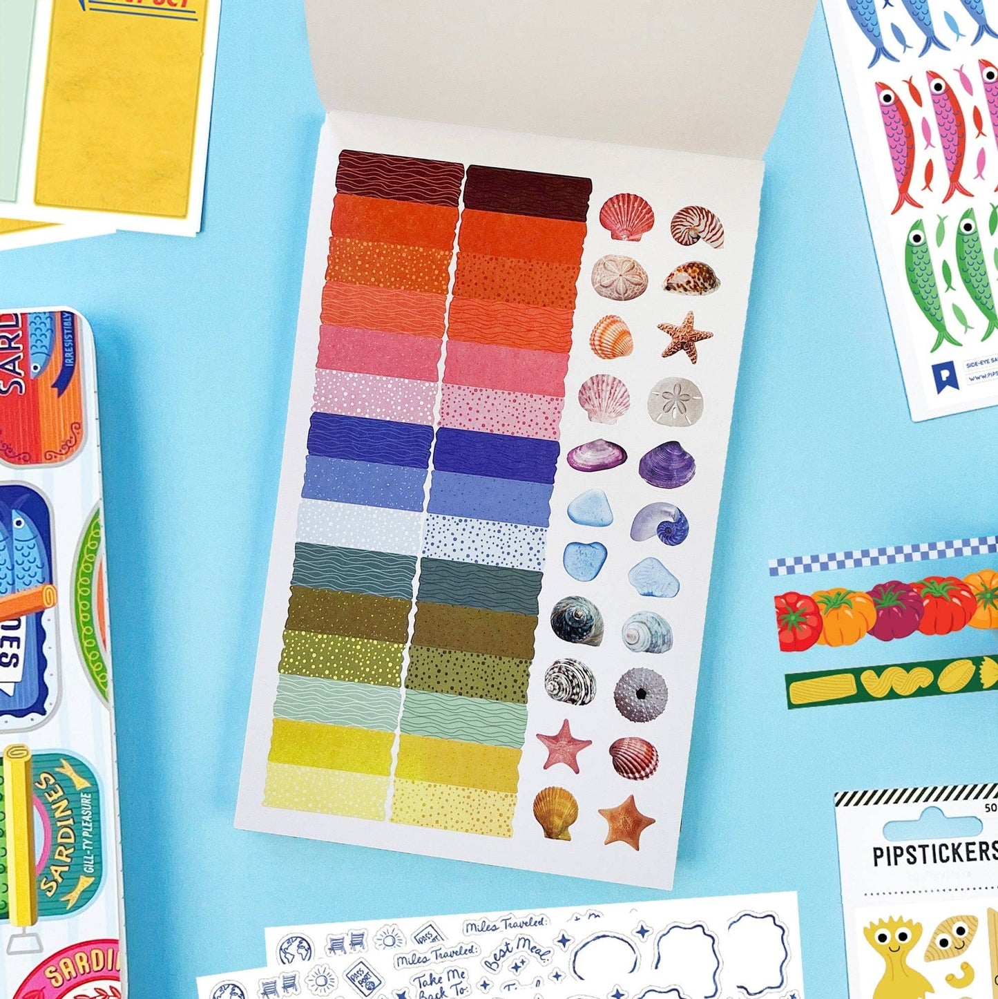 Pipsticks: La Dolce Vita Junk Journal Sticker Book Volume 5