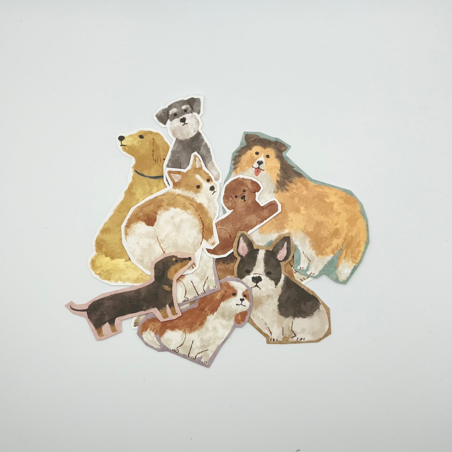 Mind Wave CIAO Flake Stickers: Dogs