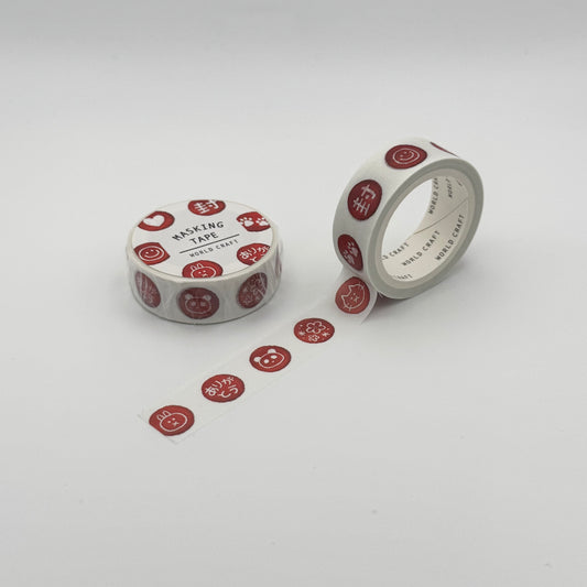 World Craft Washi Tape: Hanko
