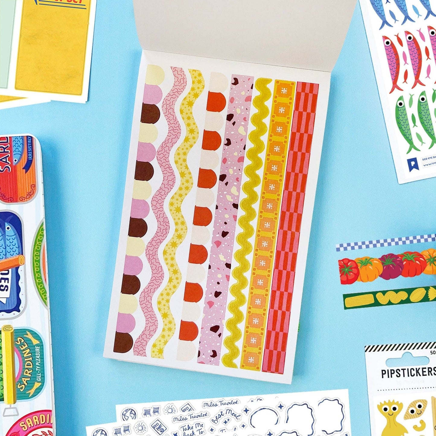 Pipsticks: La Dolce Vita Junk Journal Sticker Book Volume 5