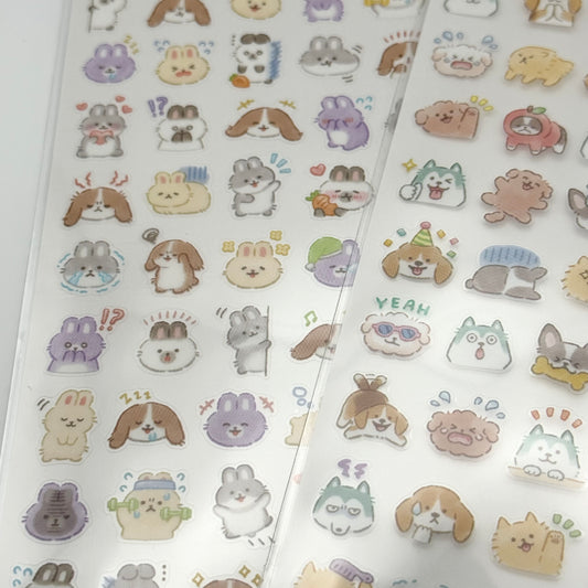 Mind Wave Mood Icon Sticker Sheet (various designs)