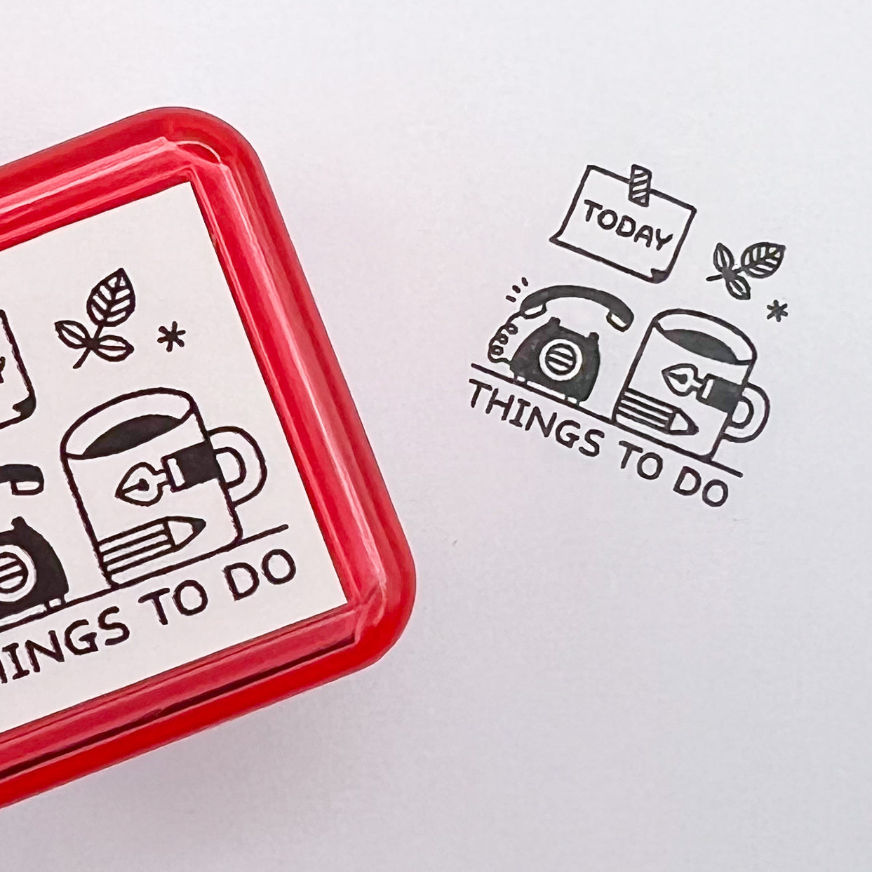Eric Small Things x Sanby Self Inking Stamps: To Do List