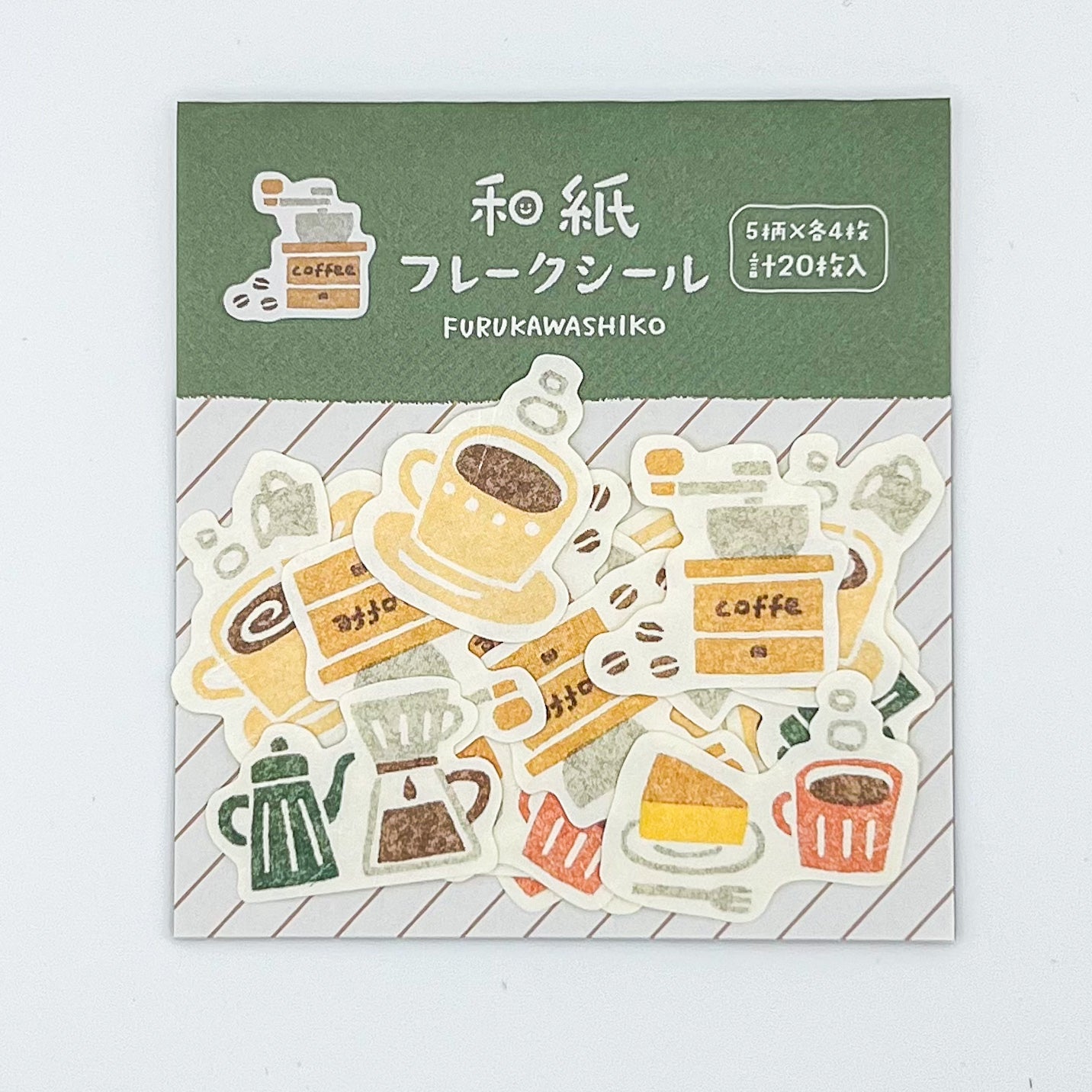 Furukawa Shiko Flake Sticker (various designs)