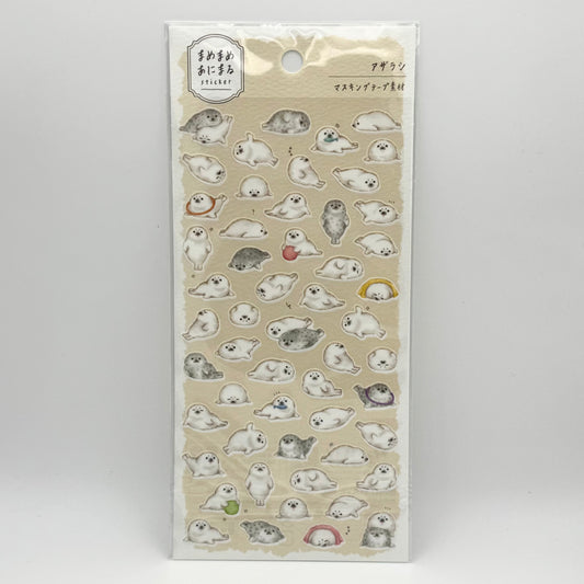 Mind Wave Cute Seals Sticker Sheet