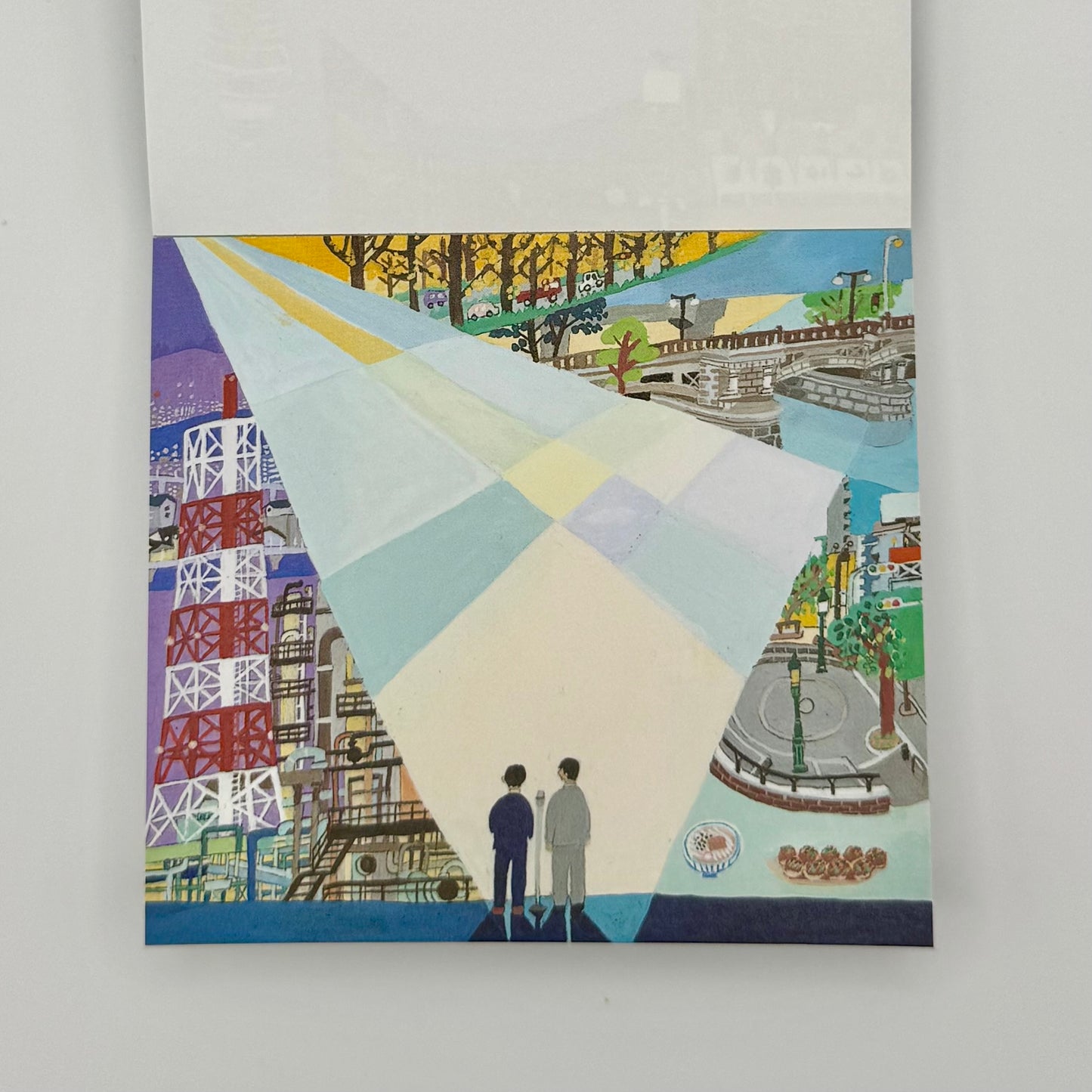 Hyogensha Block Memo Pad – Osaka