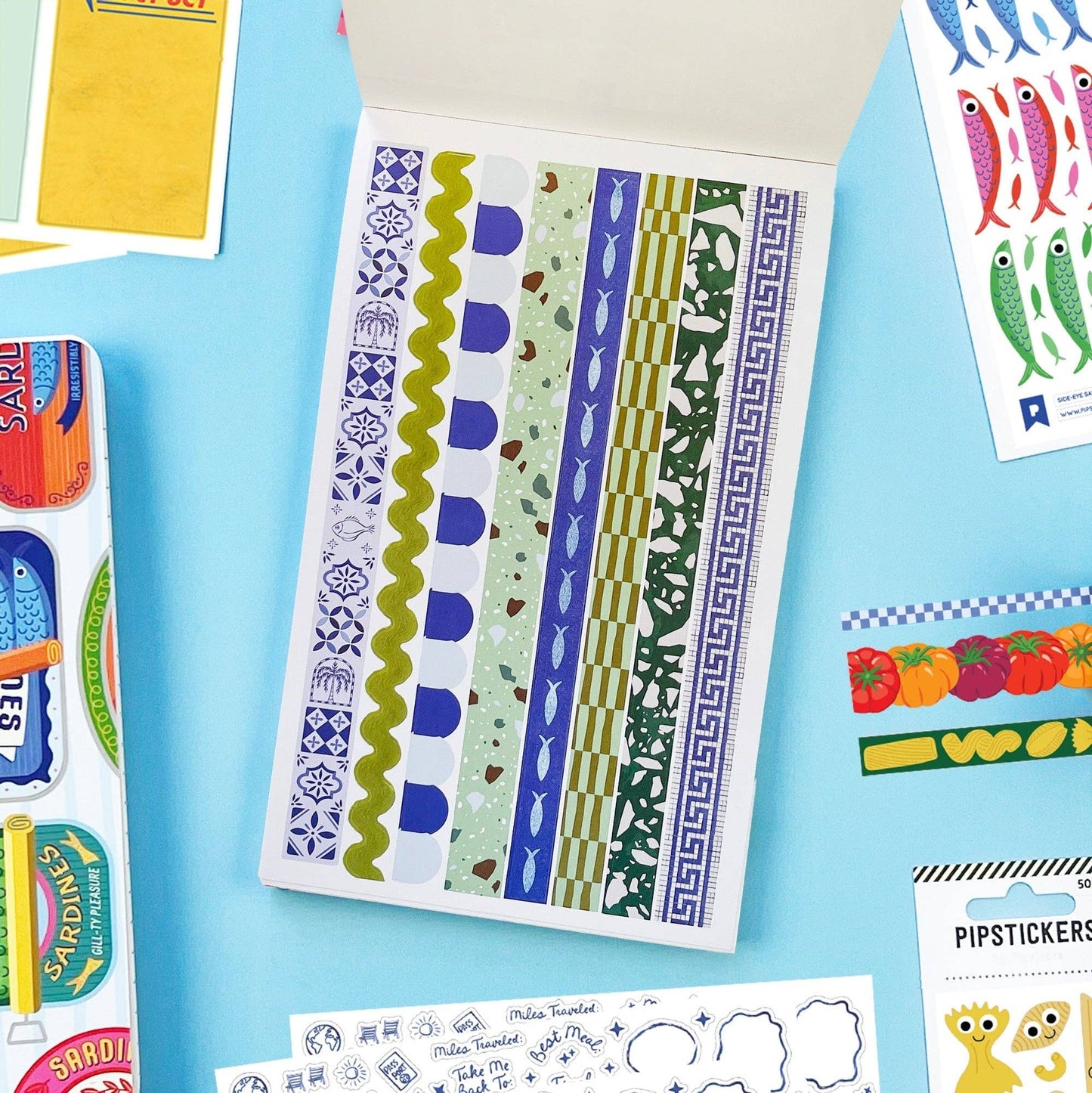 Pipsticks: La Dolce Vita Junk Journal Sticker Book Volume 5