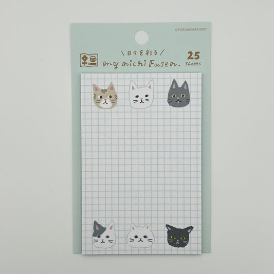 Furukawa Shiko Sticky Notes Watashi Biyori “Animals” (various designs)