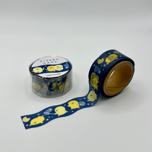 Mind Wave Washi Tape Piyoko Mame: Staying Up Late