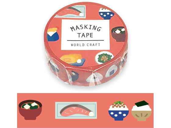 World Craft Washi Tape (Breakfast)