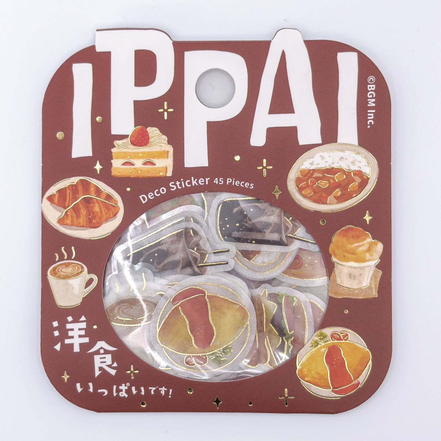 BGM Ippai Flake Stickers (various designs)