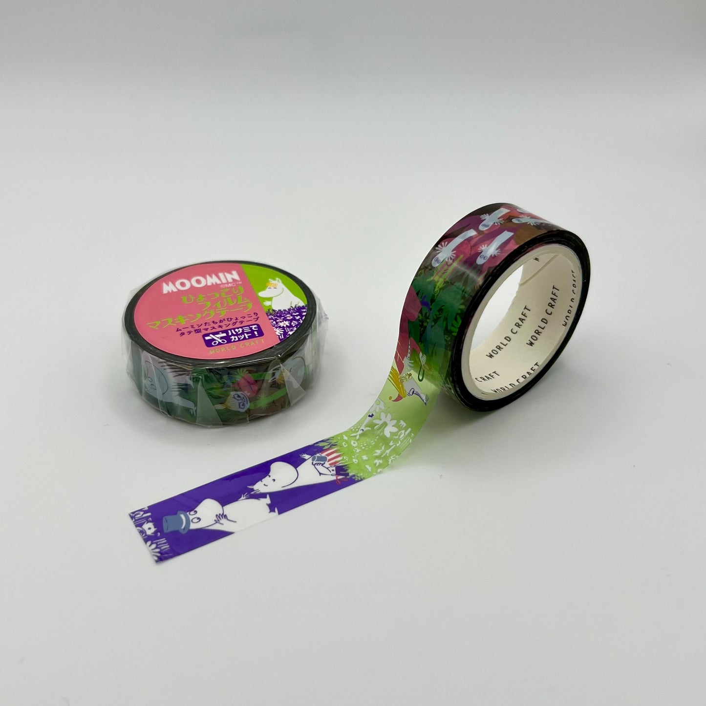 World Craft Washi Tape: Moomin Garden Clear