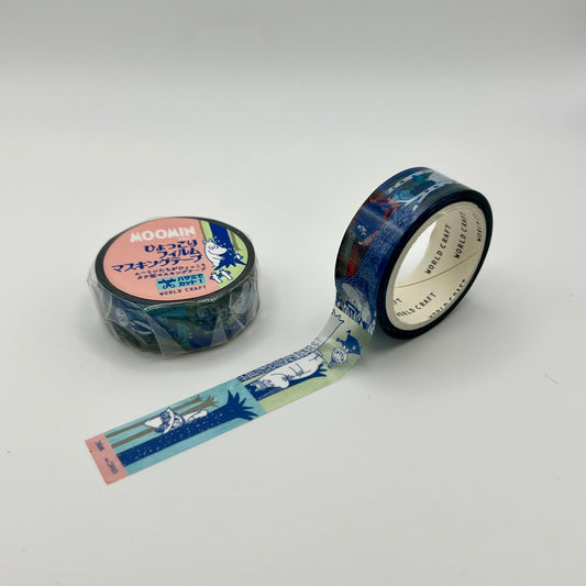 World Craft Washi Tape: Moomin Woods Clear