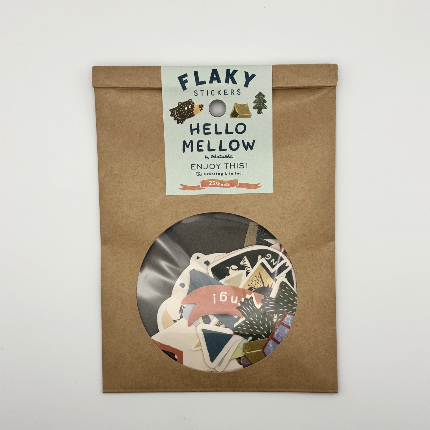 Greeting Life Flaky Stickers (various designs)