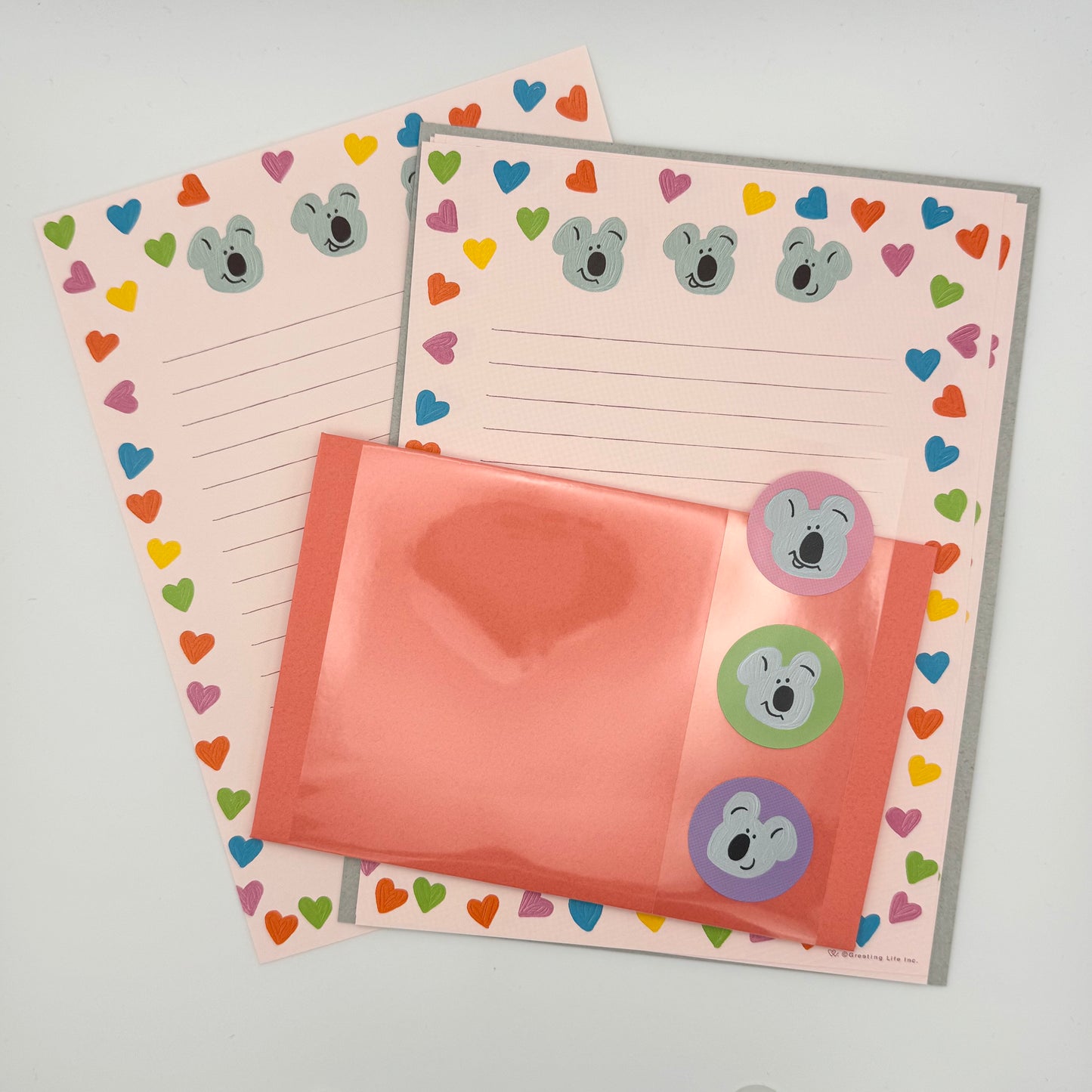 Chic Letter Set: Koala