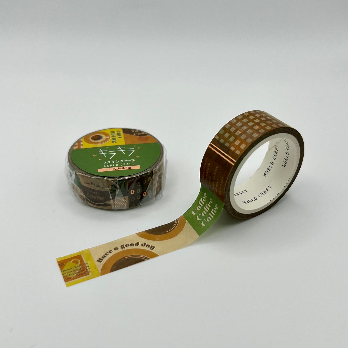 World Craft Washi Tape: Kira-Kira Coffee Break