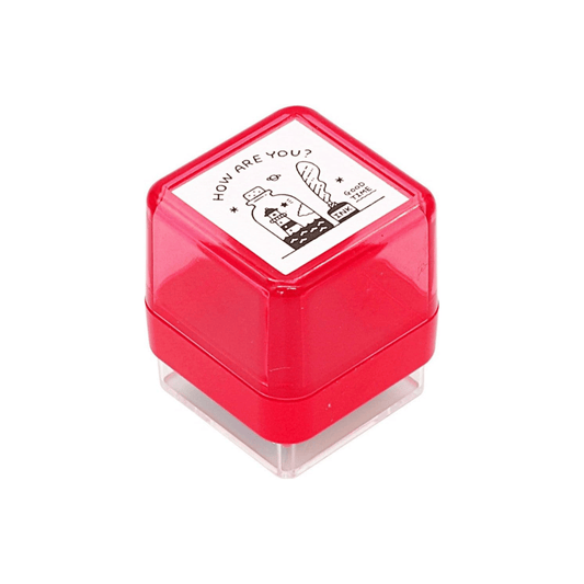 Hello Small Things x Sanby Self Inking Stamps: How Are You? (Good Time)